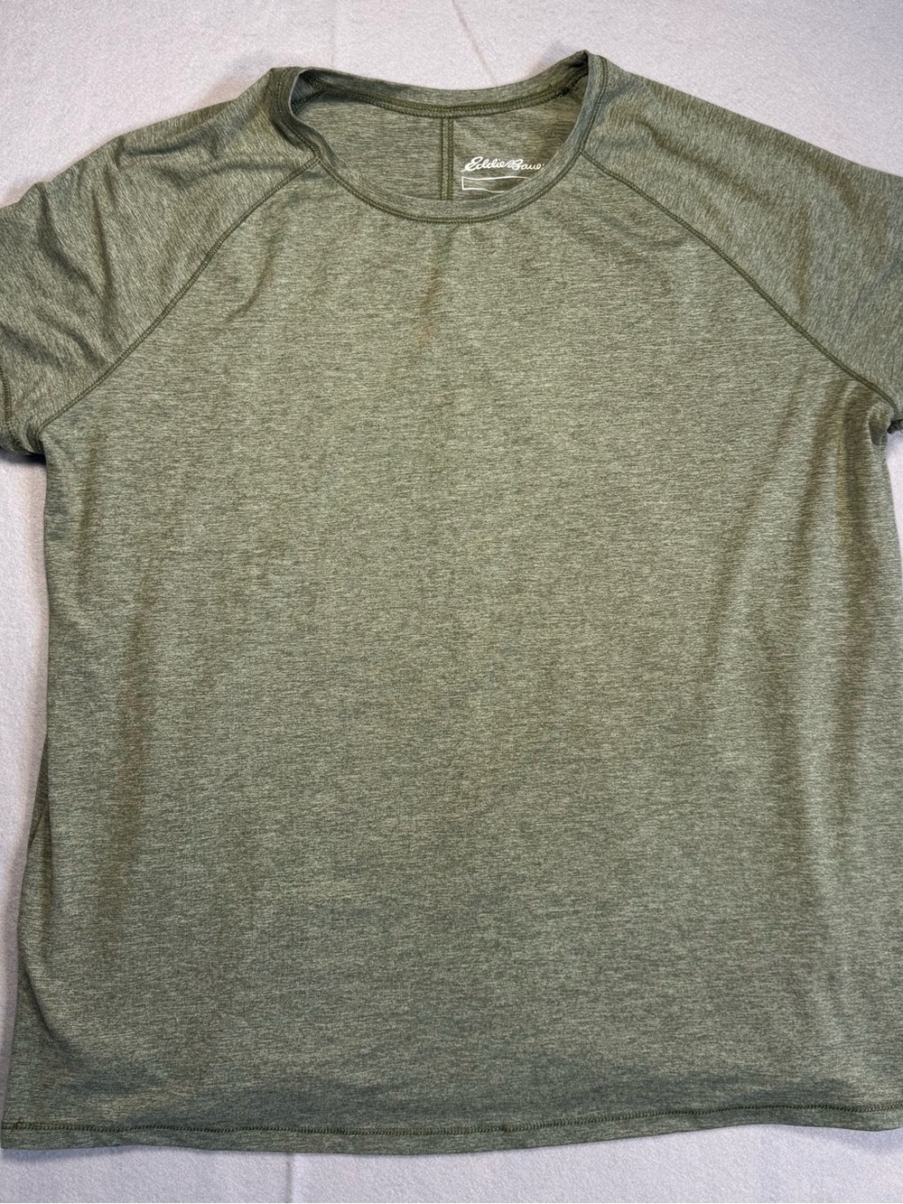 Eddie Bauer Olive Green Women’s X-Large Short Sleeve Tee, EUC